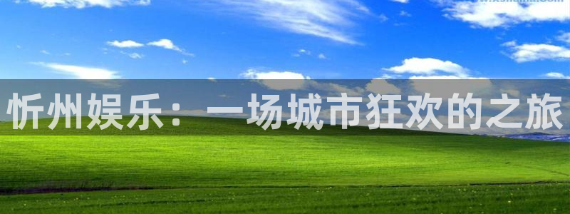 聚彩体育娱乐注册链接：忻州娱乐：一场城市狂欢的之旅